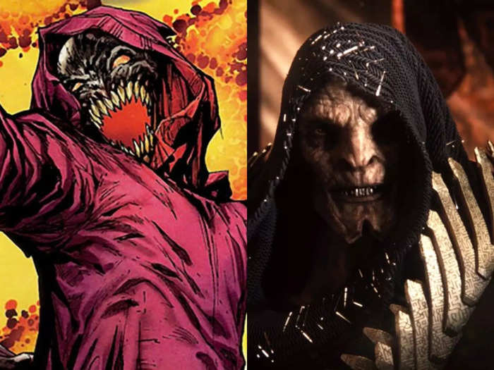 His sidekick, DeSaad (played by Peter Guinness), also returned after getting cut originally.