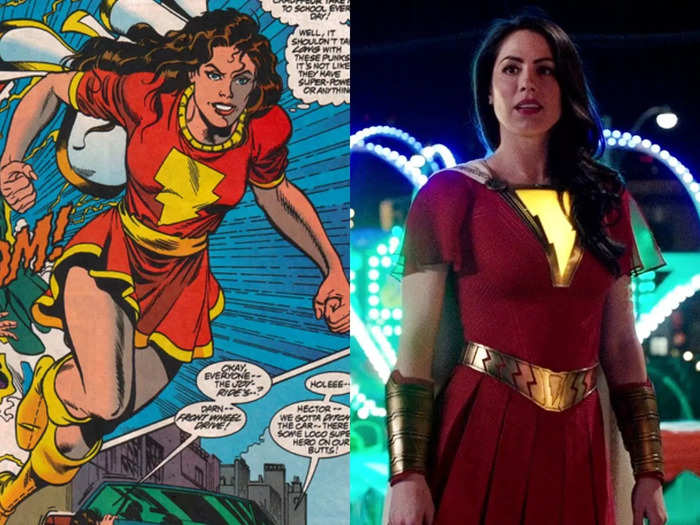 In the first "Shazam!," the elder Mary, aka Mary Marvel or Lady Shazam, was played by Michelle Borth. In the sequel, Grace Fulton will take over as adult Mary.
