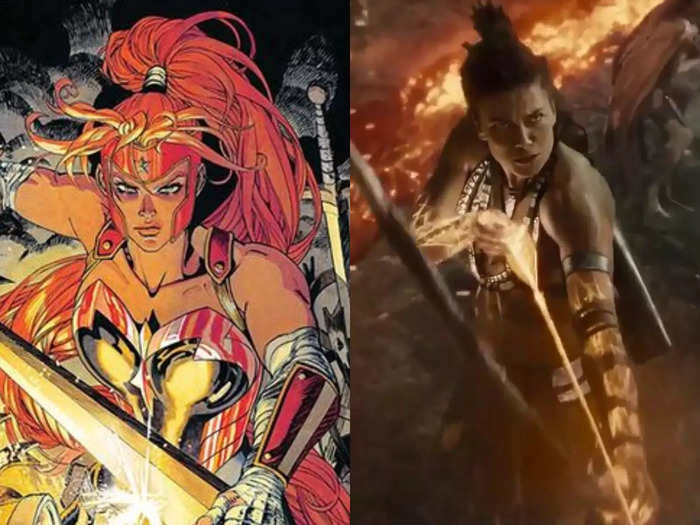 DC also has an interpretation of the Greek goddess of the hunt, Artemis, played by Aurore Lauzeral. She carried her bow and arrows in comics and the DCEU.