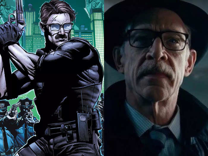 Commissioner Jim Gordon, played by JK Simmons, made his debut in the film, as well. He