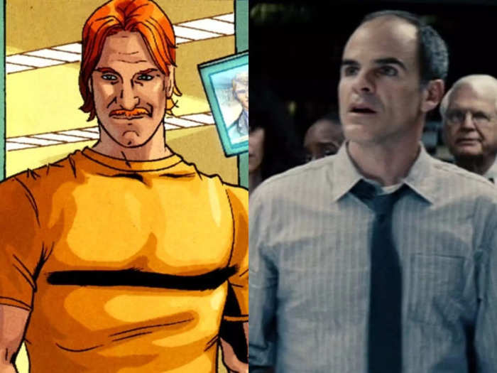 Michael Kelly had a small role as minor Superman character Steve Lombard, a co-worker of Clark and Lois