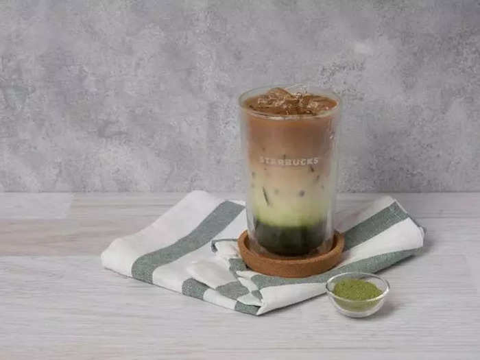 Iced Espresso Matcha Fusion