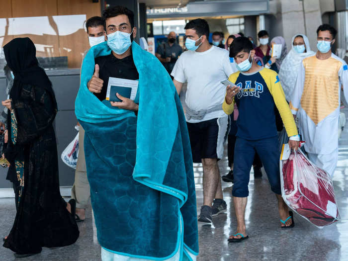 More than 8,600 Afghan evacuees have arrived at Dulles International Airport as of Wednesday, according to Virginia Gov. Ralph Northam.