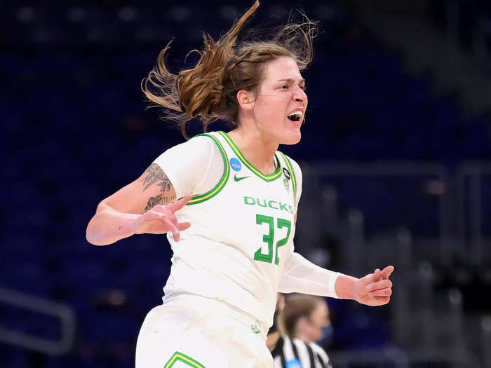 In March, Oregon Ducks player Sedona Prince showed the disparity between the men