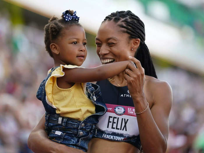 Olympic track and field star Allyson Felix spoke out after she said Nike offered her a 70% pay cut after giving birth.