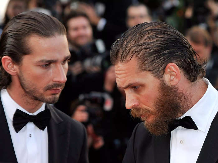 Tom Hardy and Shia LaBeouf played the Bondurant brothers in 2012 film "Lawless," but there was no brotherly love lost between the two.