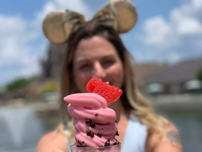 Both were delicious and refreshing, but the Dole Whip Watermelon Parfait was my favorite.