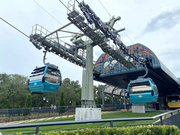 My favorite Disney World transportation is the Skyliner, which opened in 2019.