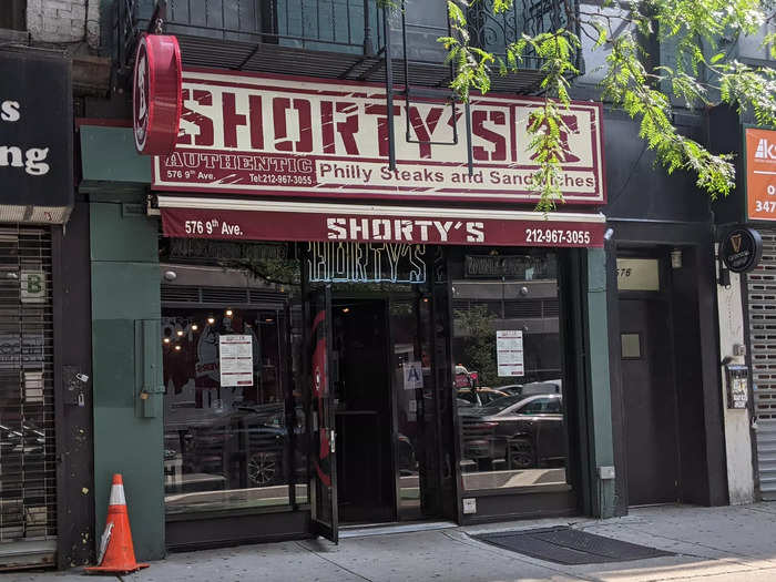 The show is primarily filmed in a studio in Manhattan, and its wings usually come from a little shop in Manhattan named "Shorty