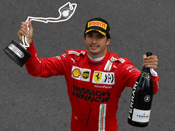 4. Carlos Sainz - Ferrari