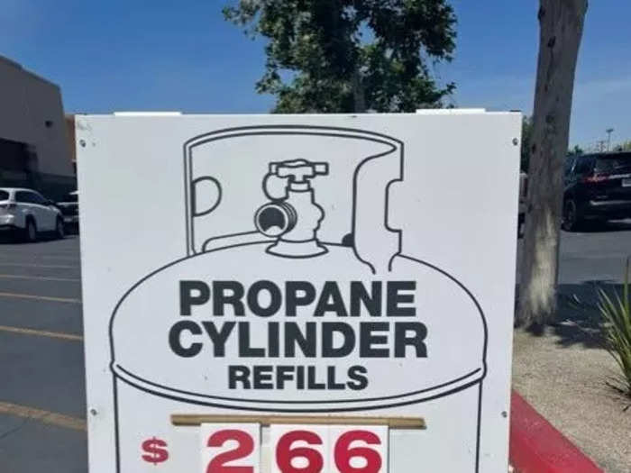 We save so much money filling our propane tank at Costco.