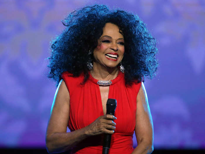 Diana Ross is somehow 77 years old, and she still performs like a queen.