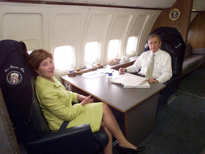 President George W. Bush flew 27000 one last time in August 2001 before it was retired to the Ronald Reagan Presidential Library.