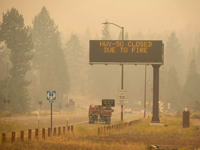 "This is what climate change looks like," Daniel Swain, a climate scientist at the University of California, Los Angeles, and the Nature Conservancy, told The Times. "It