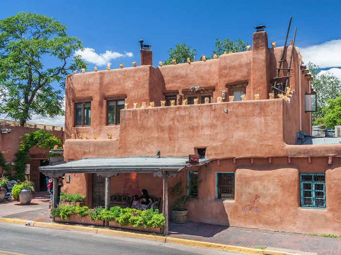 A popular type of architecture in the Southwest is the Pueblo Revival style.