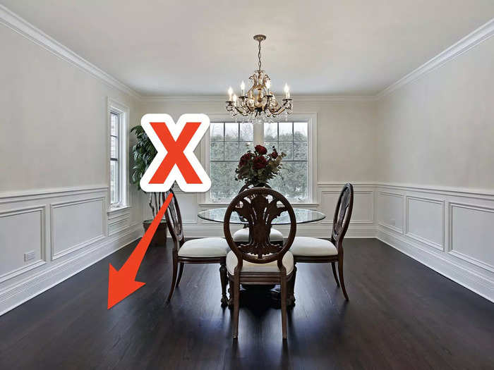 You might want to rethink installing ultra-dark wood floors.