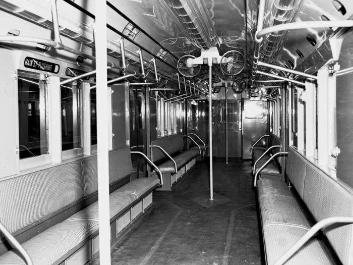 Before the 1950s, subway cars didn