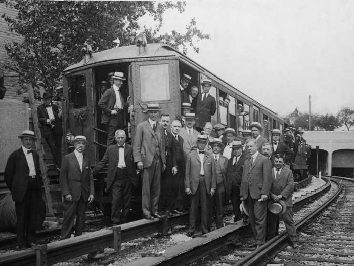 By 1925, the average New Yorker was riding the subway 276 times a year, historical author Ronald Reis wrote in his 2009 book, "The New York City Subway System."