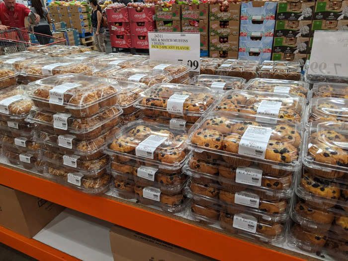 I had never tried a Costco muffin before this taste test.