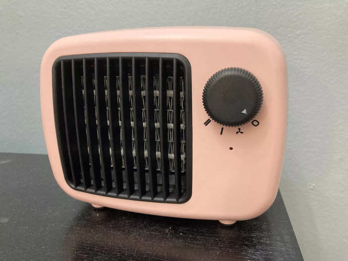 My apartment gets cold in the winter. This space heater was a lifesaver.