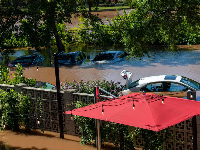 In some cases, the water rushed in before owners could act.