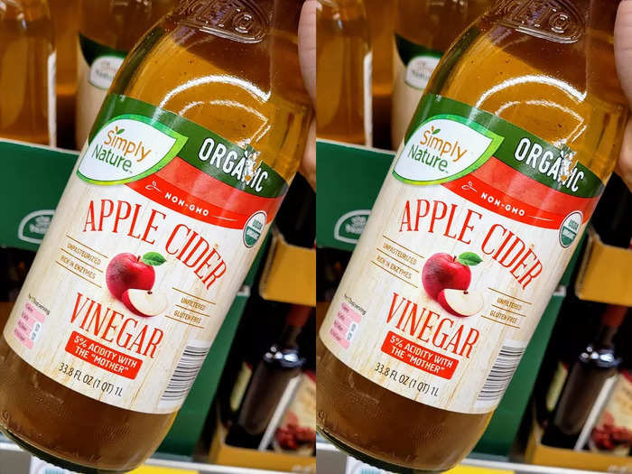 Apple-cider vinegar can be used to make sweet syrups.