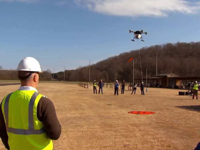 For example, the tech can be used after a hurricane leaves residents without power or wireless service. AT&Ts drones have been used in devastating storms like Maria, Michael, and Ida.