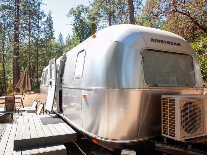 All options are often almost completely booked up, but "Airstream is what the brand is about," Jason Brannan, the general manager at AutoCamp, told Insider.