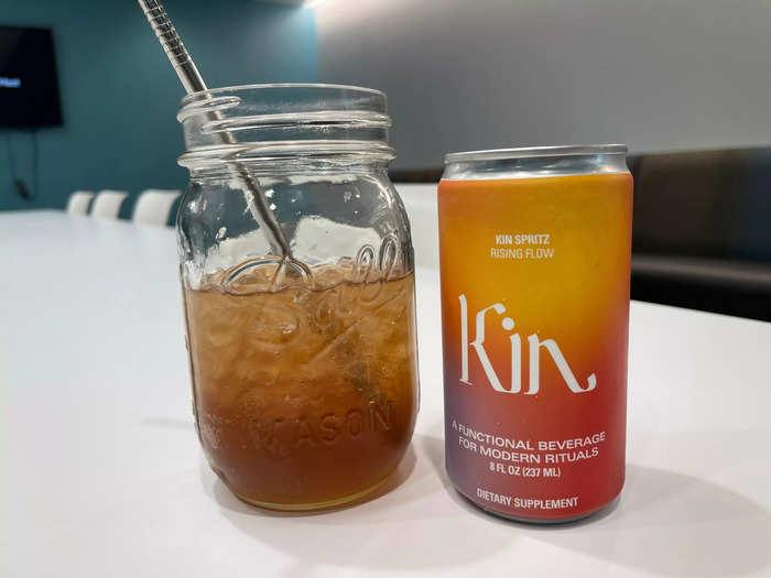 The Kin was easy to sip on as I worked, but I did notice the drink having a slight aftertaste similar to an orange rind.