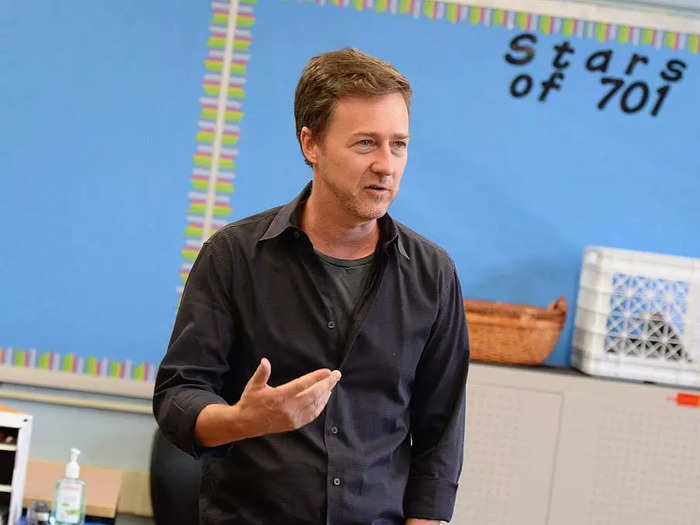 Edward Norton worked as an analyst for an entrepreneurial nonprofit.