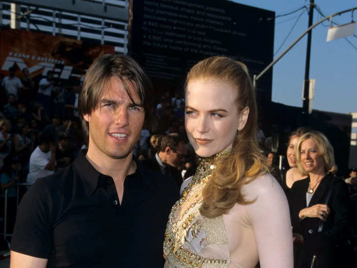 Kidman rocked a similarly backless top at the premiere of "Mission: Impossible 2" in May 2000.