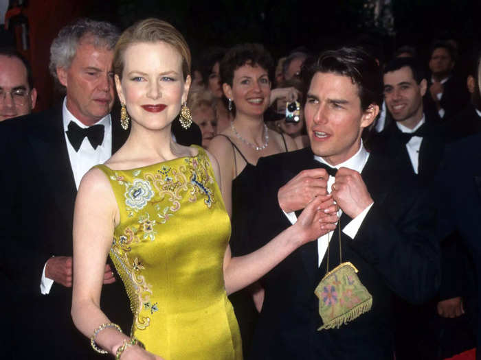 Her 1997 Oscars dress proved she was willing to take risks - not many can pull off a silk dress this color.