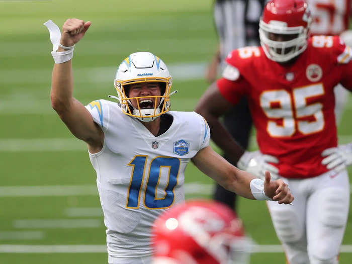 14. Los Angeles Chargers