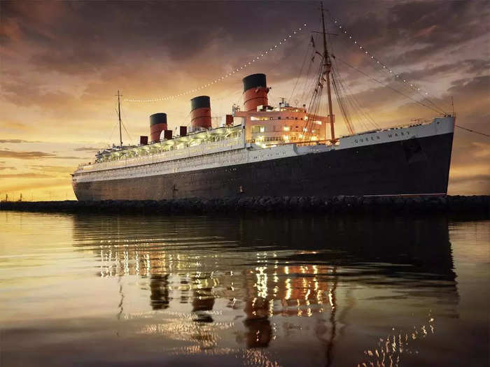 CALIFORNIA: The Queen Mary in Long Beach