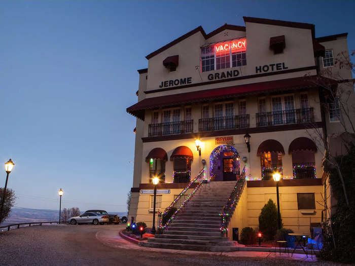 ARIZONA: Jerome Grand Hotel in Jerome