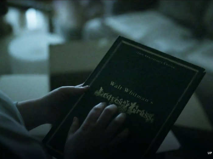 In the first scene, Monica Lewinsky (Beanie Feldstein) is seen packing a copy of Walt Whitman