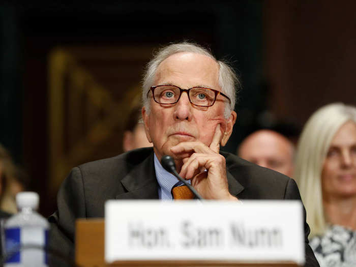 Former US Senator Sam Nunn