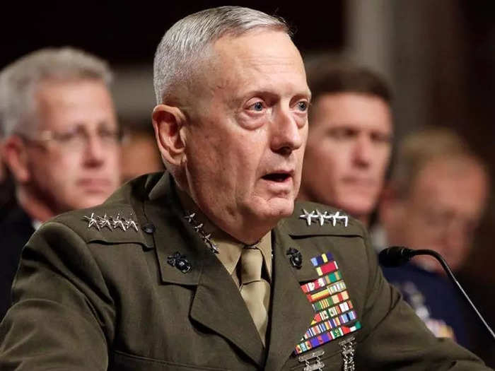 Former US Secretary of Defense James Mattis