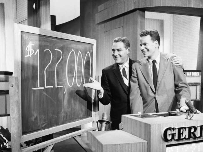 "Twenty One" contestant Charles Van Doren famously cheated his way to fame and fortune ... but it turned out the show was in on it.