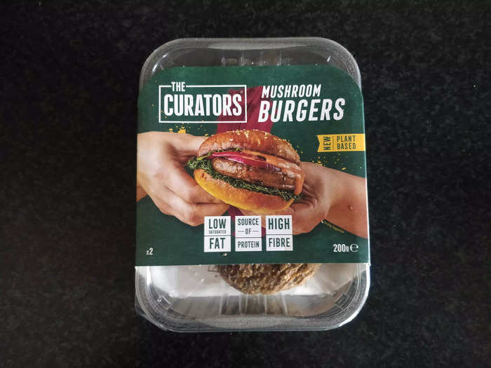 I kicked off the week with The Curators Mushroom Burger.