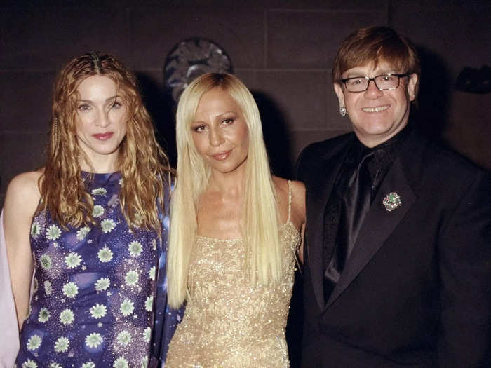 Madonna looked fresh as a daisy at her first Met Gala in 1997.