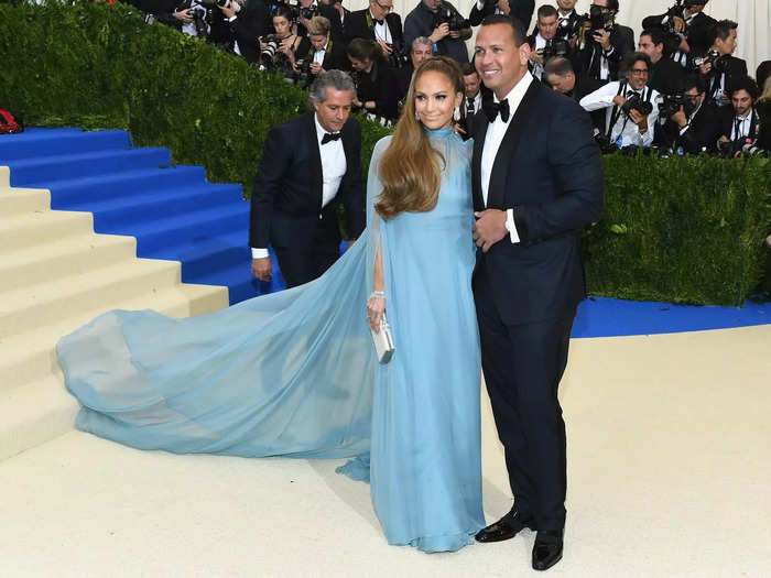 Alex Rodriguez made Met Gala waves again by attending with Jennifer Lopez in 2017.