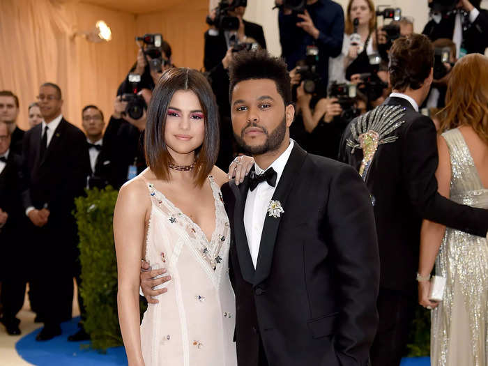 Selena Gomez and The Weeknd debuted as a couple at the 2017 Met Gala.