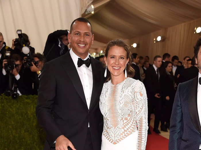 Alex Rodriguez attended the 2016 Met Gala with then-girlfriend Anne Wojcicki.