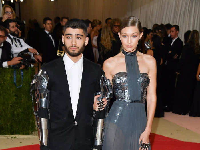 Likewise, Zayn Malik and Gigi Hadid confirmed their relationship by walking the 2016 Met Gala red carpet together.