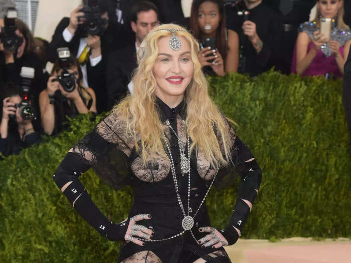 Madonna defended the all-black ensemble she wore to the 2016 Met Gala, which some people thought was too revealing.