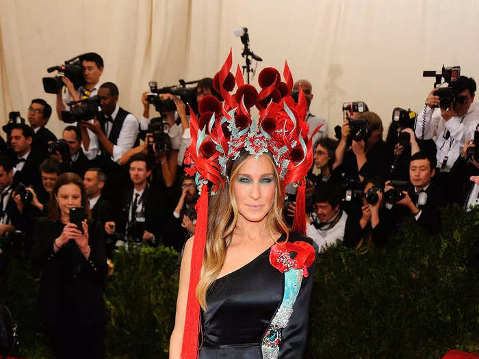 Sarah Jessica Parker was accused of cultural appropriation in 2015 at the "China: Through The Looking Glass" event.