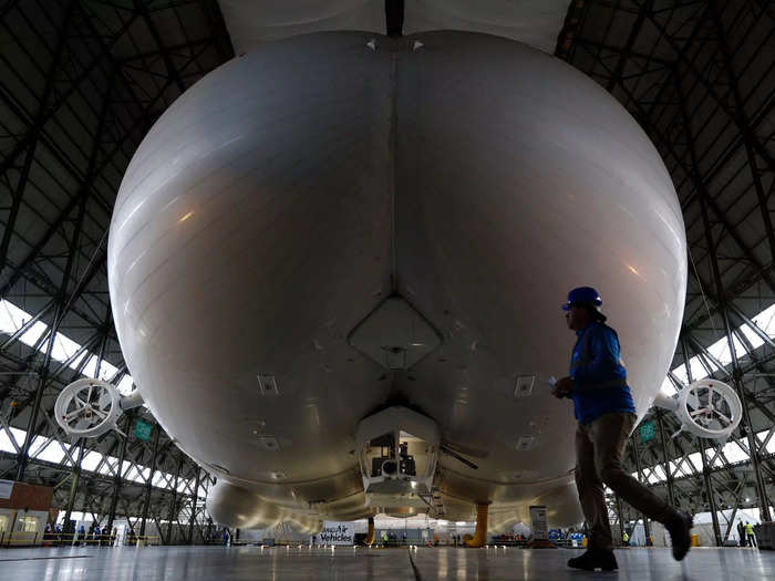 And unlike a plane, the Airlander 10 won