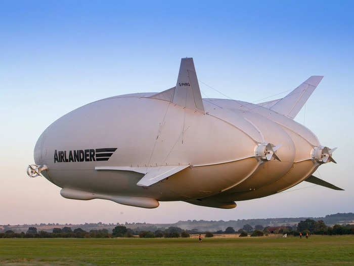 But the aircraft - aptly nicknamed "The Flying Bum" - is more than just a "thicc blimp," as per a Vice headline.