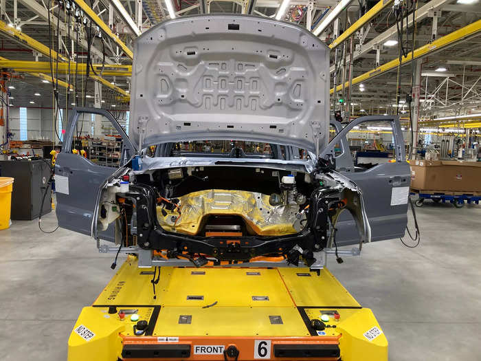 The 500,000-square-foot plant will start pumping out F-150 Lightnings closer to the EV